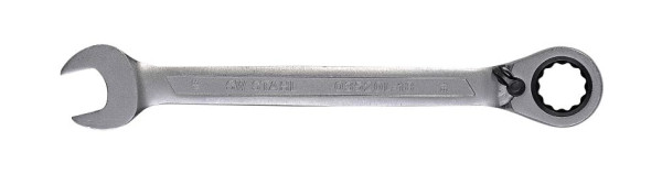 SW-Stahl Gabelringratschenschlüssel, 18 mm, umschaltbar, 03520L-18