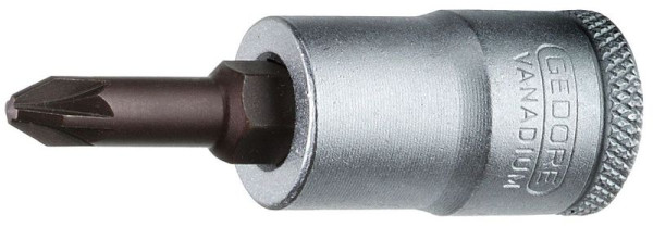 GEDORE Schraubendrehereinsatz, 3/8" Kreuzschlitz PZ 2, 1640976