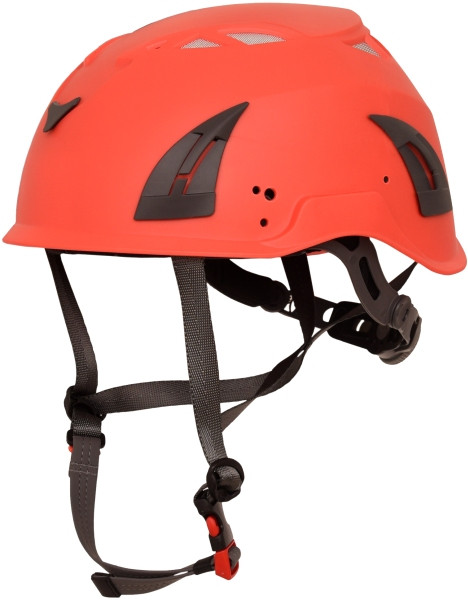 Funcke Schutzhelm HP 200, rot, für Kopfumfang von 52 – 61 cm, 70020415