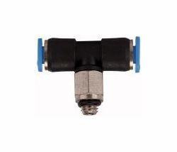Riegler T-Steckverschraubung, drehbar, mini, 109062