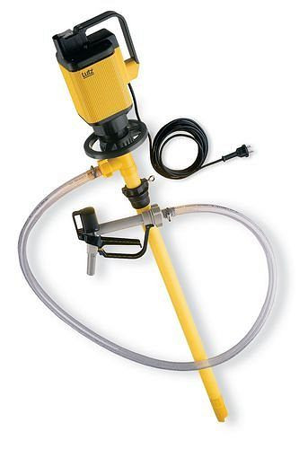 DENIOS Elektrische Fasspumpe aus PP, für Raps- und Pflanzenöl, Tauchtiefe 1000 mm, 172097