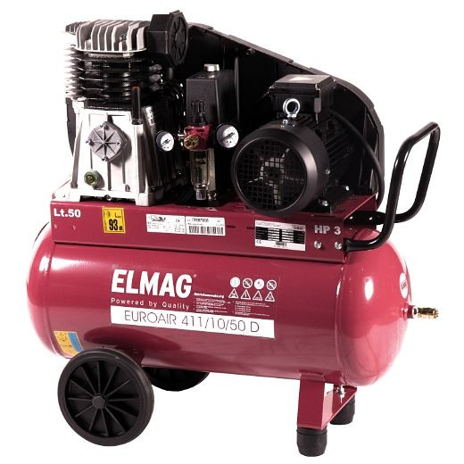 ELMAG Kompressor EUROAIR, 411/10/50 D, 10223, 9004853102233