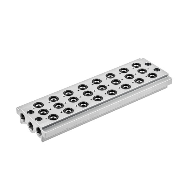 Metal Work Mehrfach-Grundplatte 8-fach »BASIC«, G 1/8, 146721