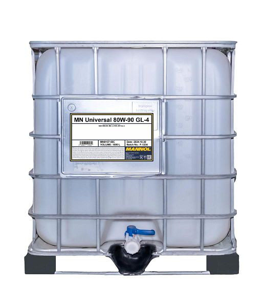 MANNOL Getriebeöl 8107 Universal 80W-90 GL-4, VE: 1000 l, MN8107-IBC