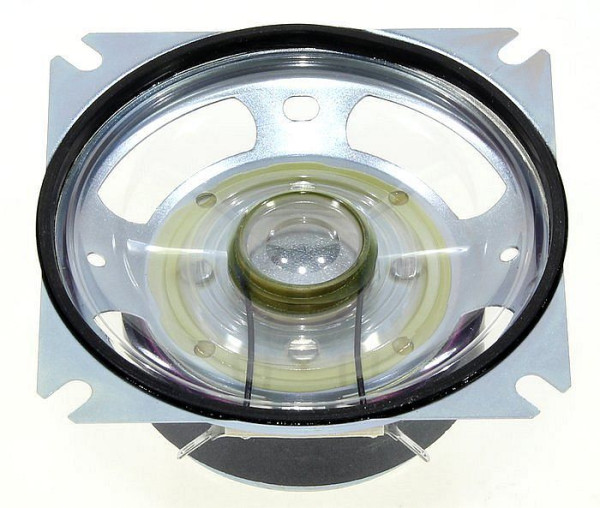 Visaton Breitbandlautsprecher mit transparenter Kunststoffmembran und Gummidichtring SL 87 XA - 8 Ohm, 2096