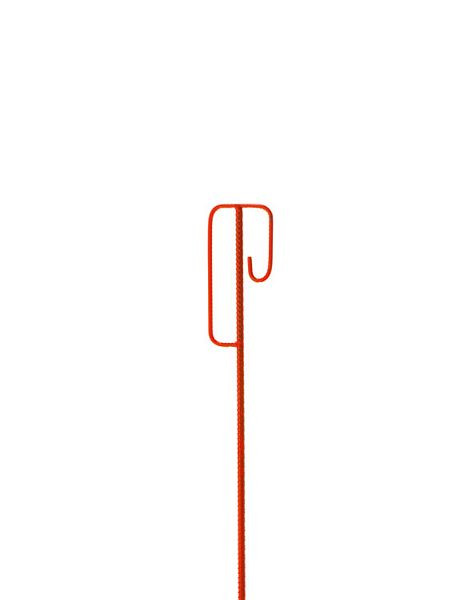 Ri-Traffic Absperrhalter 1200 x 14 mm, Rot, GP-14-1200