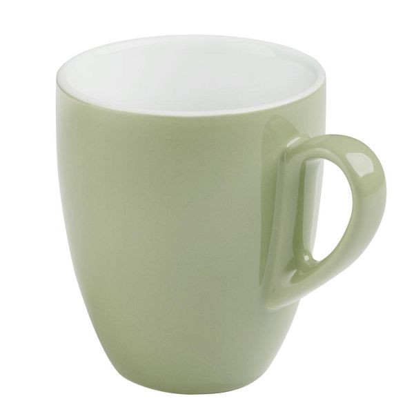 APS Kaffeebecher SNUG - Porzellan, Ø 8,5 cm, 330 ml, grün, spülmaschinengeeignet, 16019