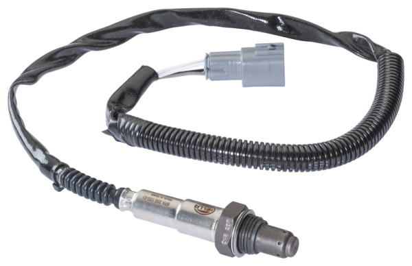 HELLA Lambdasonde, 4-polig, Kabel: 640mm, 6PA 358 103-011