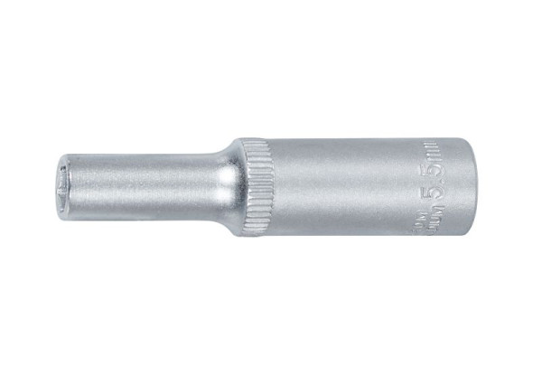 SW-Stahl Steckschlüsseleinsatz, 1/4", 5,5 mm, tief, 05430-5,5