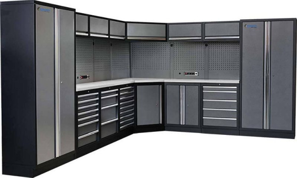 Kunzer Werkstattmodul 5 mit Edelstahlarbeitsplatte, WESS5