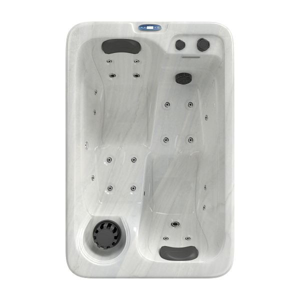 Sanotechnik OUTDOORPOOL+AD SPLIT white marble 175x115x70 cm, SPA30