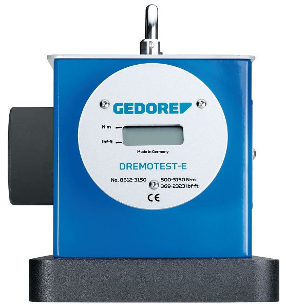GEDORE Elektronisches Prüfgerät DREMOTEST E 500 - 3150 Nm, 2529858