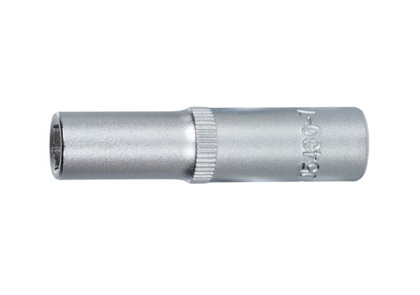 SW-Stahl Steckschlüsseleinsatz, 1/4", 7 mm, tief, 05430-7,0