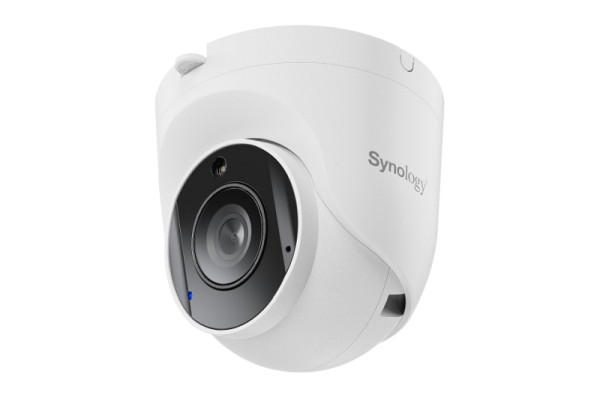 Synology Netzwerk Fix Dome, Turret, 5MP, 2880x1620, 2,8mm, -30°+50°, IP67, IK10, 12V, Micro SDXC, TC500