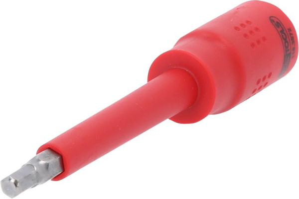 KS Tools 3/8" Isolierte Bit-Stecknuss Innensechskant, 5 mm, 122 mm lang, 118.3872
