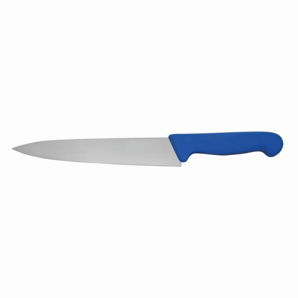 Schneider Kochmesser, schmale Klinge, 20 cm, Griff blau, 260838