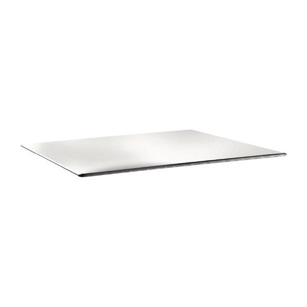 Topalit Smartline rechteckige Tischplatte weiß 120 x 80cm, DR974