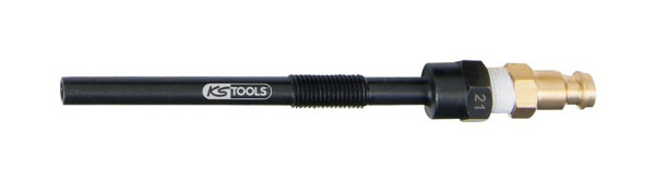 KS Tools Glühkerzen Adapter, M8x1,0 mit Außengewinde, Länge 120 mm, 150.3681