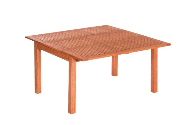 Merxx Quadrat Ausziehtisch, 100 (150) x 150 cm, FSC Eukalyptusholz, 25921-011