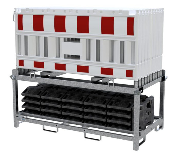 Schake Absperrschrankengitter SET 2 (1x 32000, 20x 33520K2C, 21x 31991, 1x 3B214), 33520K2C-SET2