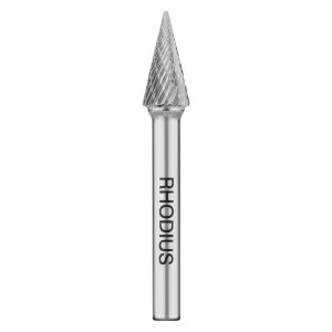 Rhodius TOPline HF M Hartmetall-Frässtift Form M, Schaftdurchmesser [mm]: 6, 305093