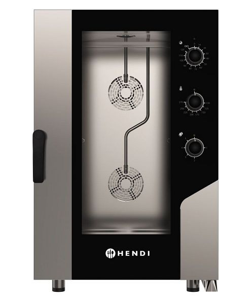 Hendi Konvektionsdampfgarer CONTROL 11x GN1/1, 400V/15400W, 730x855x(H)1130mm, 219935