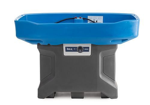 DENIOS Teilewaschgerät biohne x C100 XL, Komplettset mit Waschtisch und Erstbefüllung, 274-178