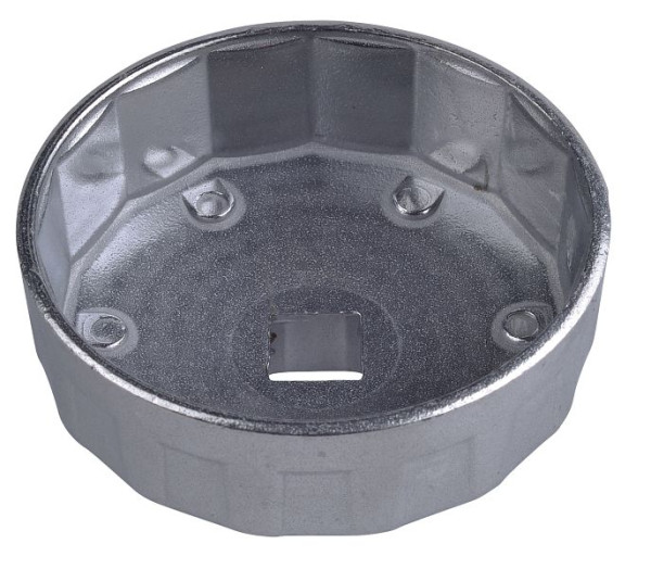 SW-Stahl Ölfilterschlüssel, Alu, 1/2'' Antrieb, 75 mm, 15 Kanten, 08450-75/15