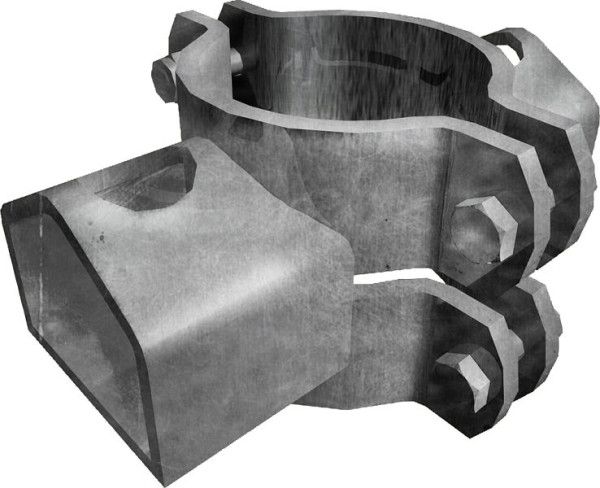 Patura Schelle 102, 1 Riegelhalter TS parallel, feuerverzinkt, 303378