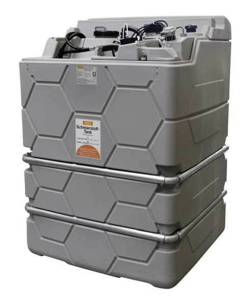 Cemo CUBE-Schmierstofftank Basic 1500 l, 10309, 4052886329290