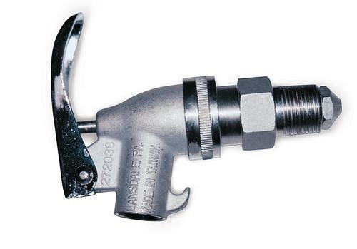 DENIOS Edelstahlzapfhahn 3/4", selbstschließend, 117194