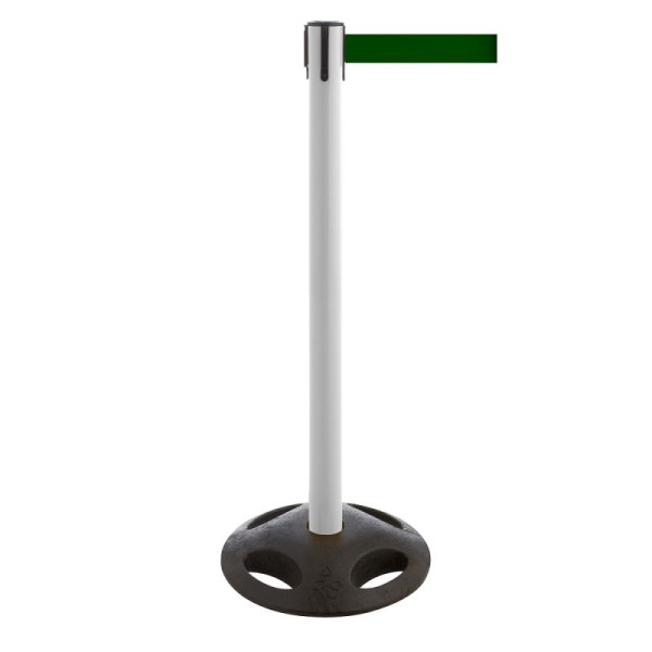 Stein HGS Personenleitsystem -P-Line Utility-, weiß, dunkelgrün, mit Gurtendstück (Standard), 12828m-1002