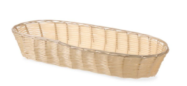 Hendi Brotkorb - oval, LxBxH: 375x140x70 mm, Polyrattan, 426906