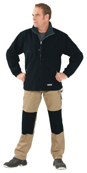 Planam Outdoor Stream Fleecejacke, schwarz/anthrazit, Größe M, 0346048