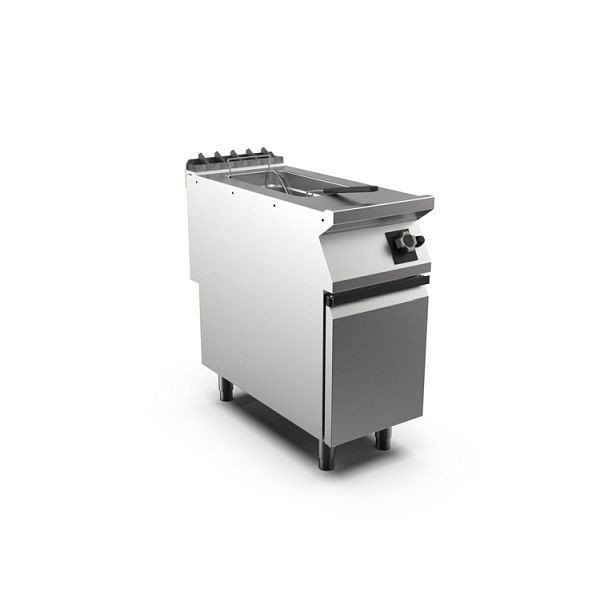 Mareno M1-900 Gasfriteuse 10 Liter, stehendes Modell mit Tür, 40cm, FR94G15A, 191.400