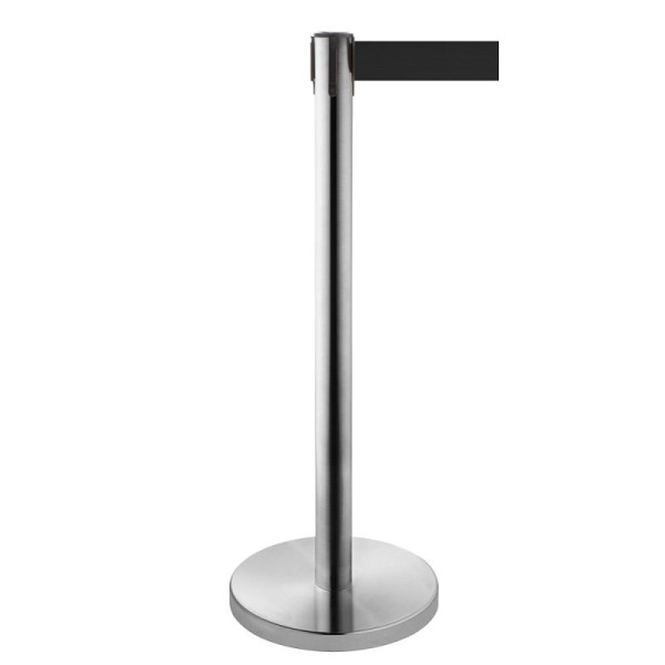 Stein HGS Personenleitsystem -P-Line Niro-, schwarz, mit Gurtendstück (Standard), 1460002