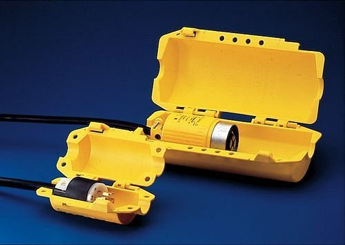 DENIOS Absperrung von industriellen Steckerverbindungen, groß, 209743