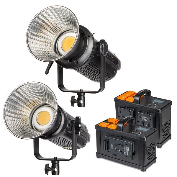 Walimex pro LED Leuchte Niova 350W/500W Plus Daylight Set, 1023263