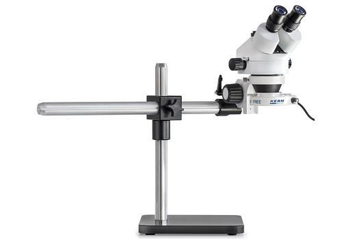 Kern Optics Stereomikroskop-Set OZL 963, Tubus Trinocular, Objektiv 0,7 x - 4,5 x, mit Teleskoparm, 283705