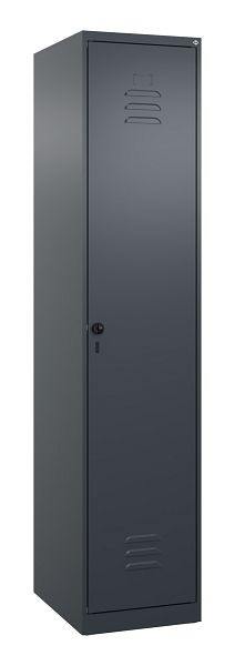 C+P Umkleidespind Classic PLUS, 1850x400x500mm, 7016/7016, Drehriegel, 080000-12 S10010