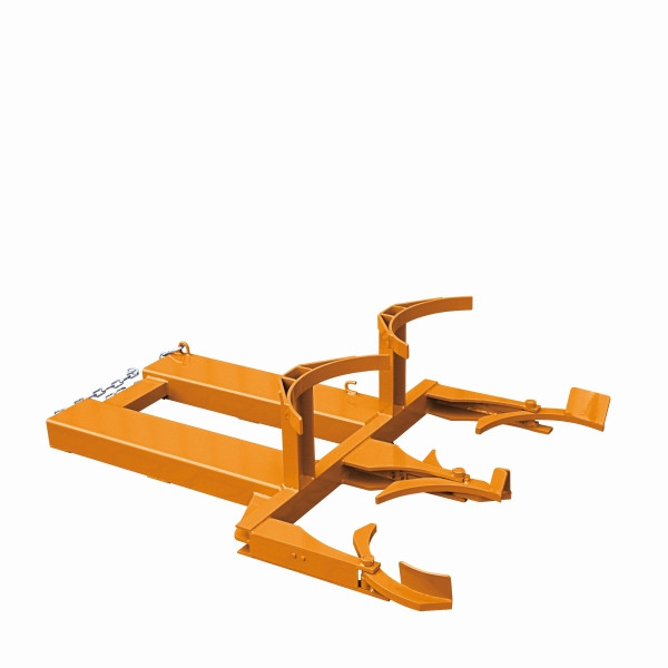 Eichinger Industrie Fassheber für stehende Fässer, 1 x 220 L Fass, reinorange, 22180200000000
