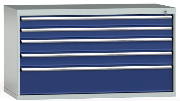 KLW Schubladenschrank 800 x 1439 x 750 mm H x B x T, Einbaumaß: 700 mm, Einteilung: 78x36 Einheiten, SMB0800-05UP-001