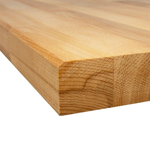 ADB Buchenplatte 1200x600x40 mm,fugenfrei,verzugsfest, 42415