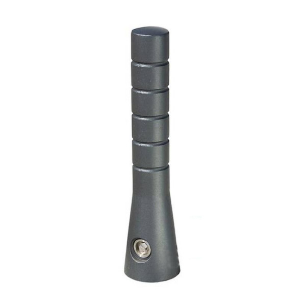 Stein HGS Stilpoller -Naxos-, feststehend/zum Einbetonieren, DB 703 eisenglimmer, Stilpoller mit fünf eingegossenen, Rillen und konisch zulaufendem Fuß, 24914-01