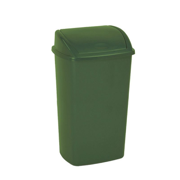 STEIN HGS Abfallbehälter, grün, Gesamthöhe 680 mm, 83462.0017