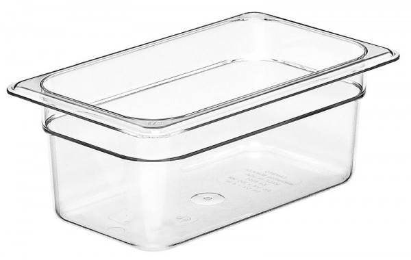 Cambro GN-Behälter 1/4-100 mm Camwear® Klar, VE: 6 Stück, 44CW135