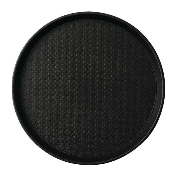 Roltex Blackline rundes Serviertablett antirutsch 31cm, DA770