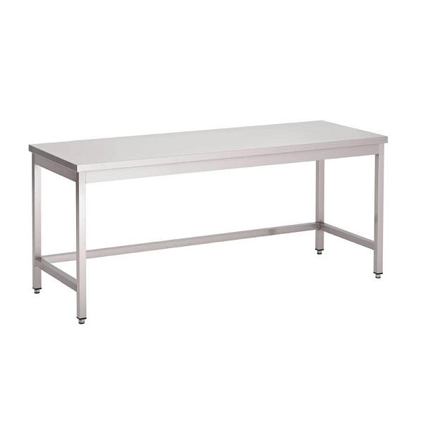 Gastro M Arbeitstisch 70cm lang, Arbeitsplatte melaminverstärkt, GN106