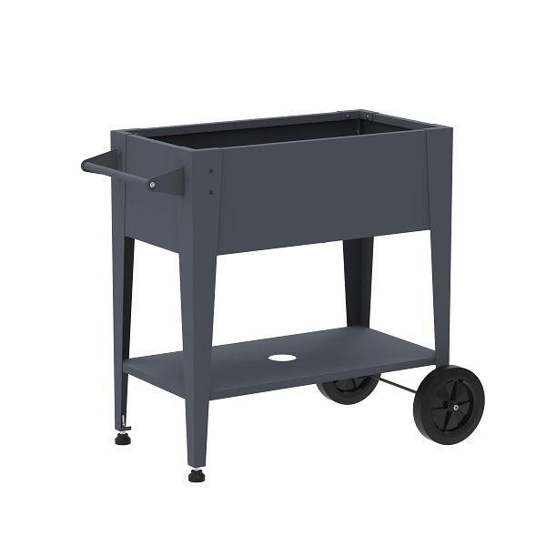 Westmann Hochbeet Mobila anthrazit, 50x93x80 cm, WMHPS-25T2S