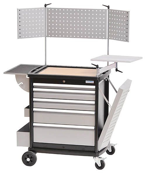 Bedrunka+Hirth Schwenkbares Laptop-Tablar für maxmobile, 300 mm, T420 mm, H20 mm, 08.88.73A